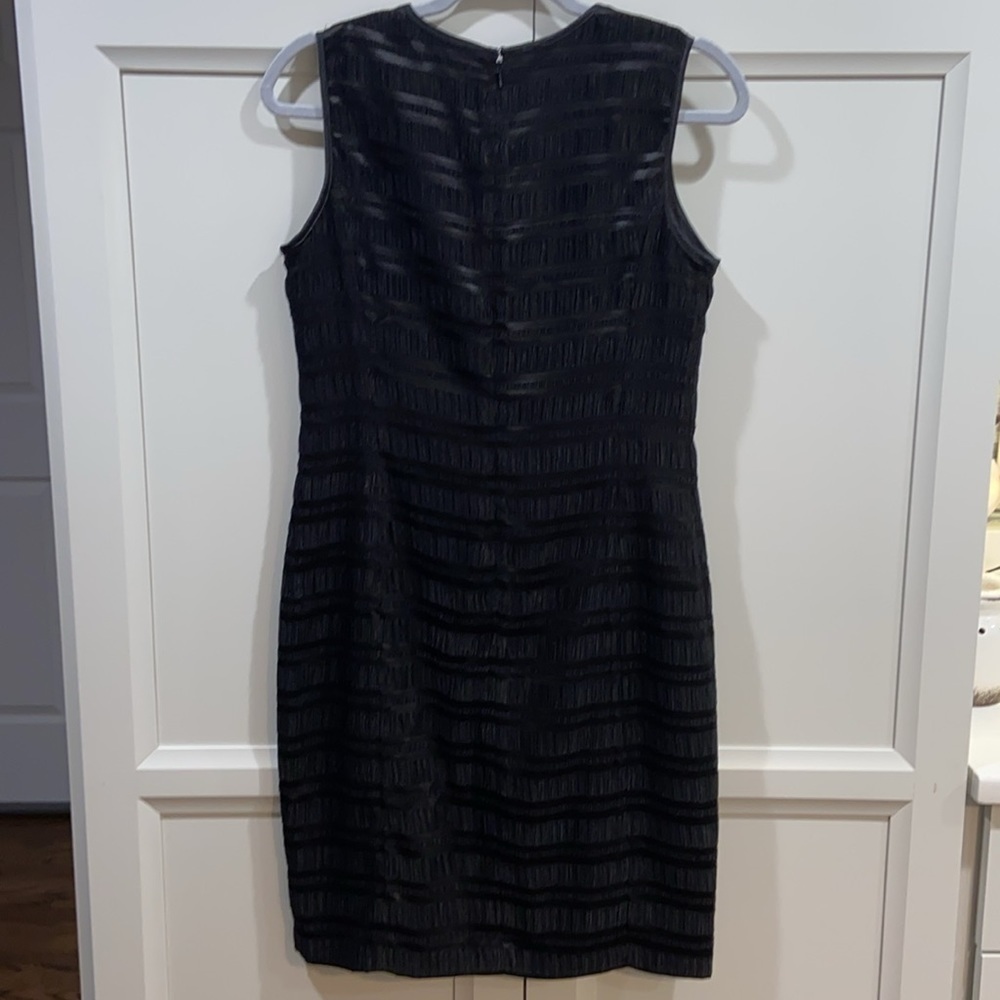 Evan-Picone textured Sleeveless Sheath Dress Size 8